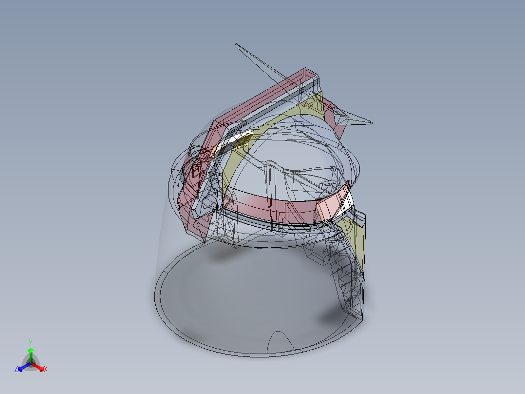 高达头部建模模型