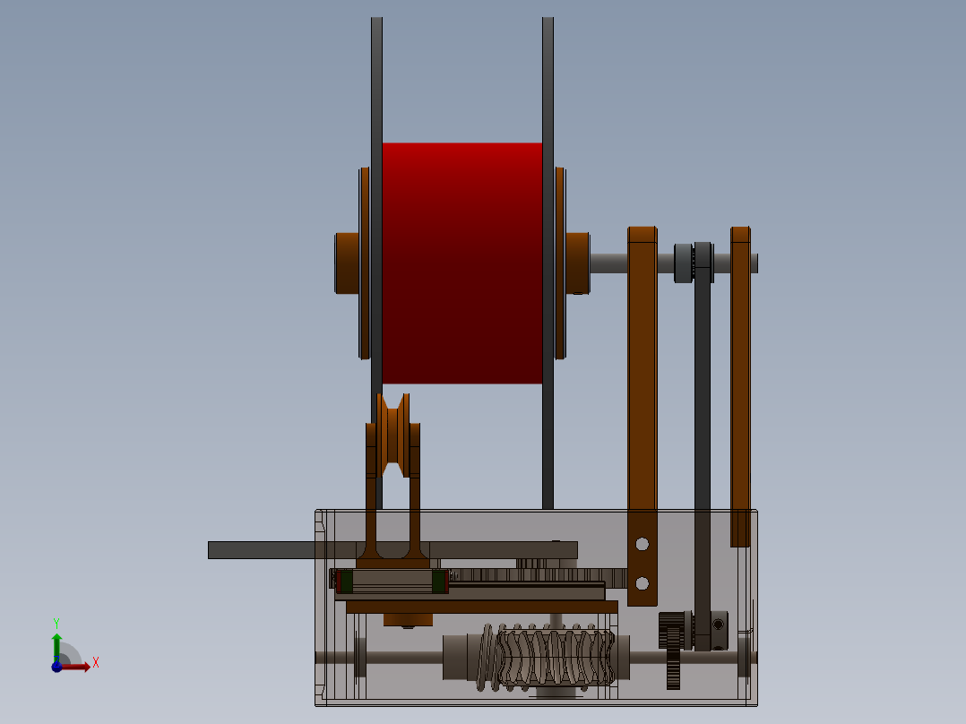 A2004377-线轴机前视图