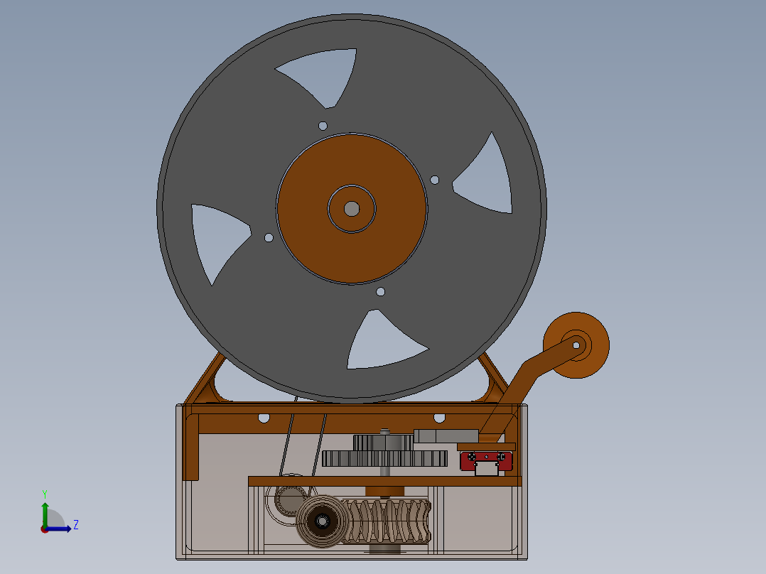 A2004377-线轴机左视图