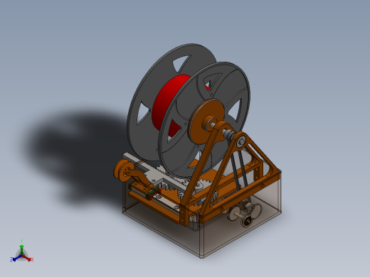 A2004377-线轴机正等轴测缩略图