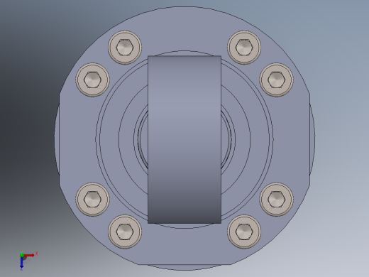 铣削型液压缸-50x36x500-mm-1.snapshot.1俯视缩略图