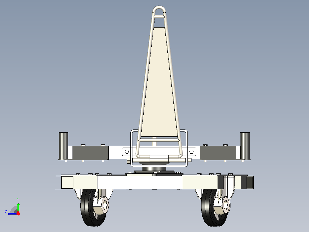 B2004071-中央回转系统 - 跟踪追随器右视图