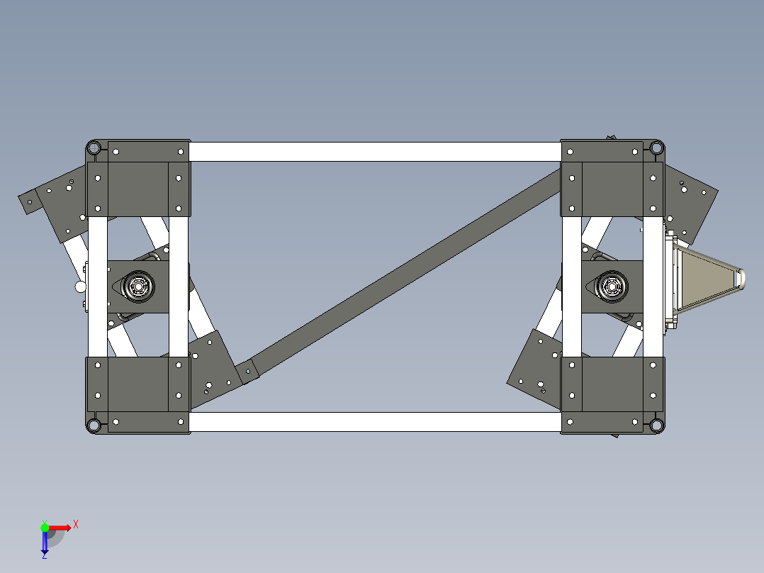 B2004071-中央回转系统 - 跟踪追随器俯视图