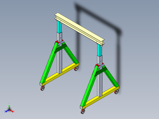移动式门式起重机   x_t