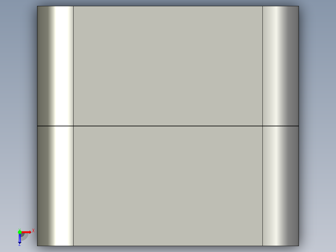 四位按钮盒-市购--网购俯视图
