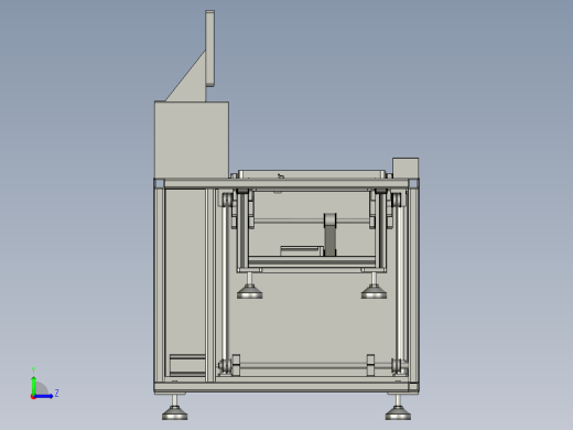 上下料流水线左视缩略图