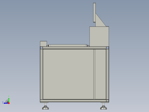 上下料流水线右视缩略图