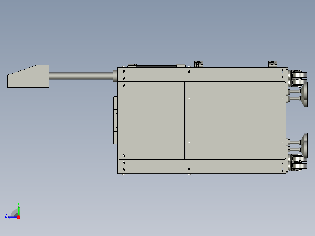 XX04-料仓装配右视图