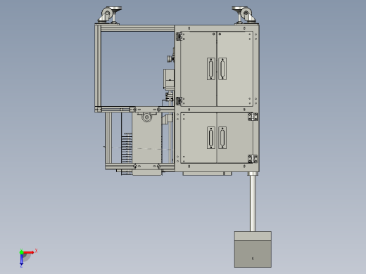 XX04-料仓装配俯视缩略图