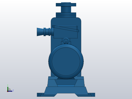 ZW系列无堵塞自吸泵[ZW32-9-30PB]左视缩略图