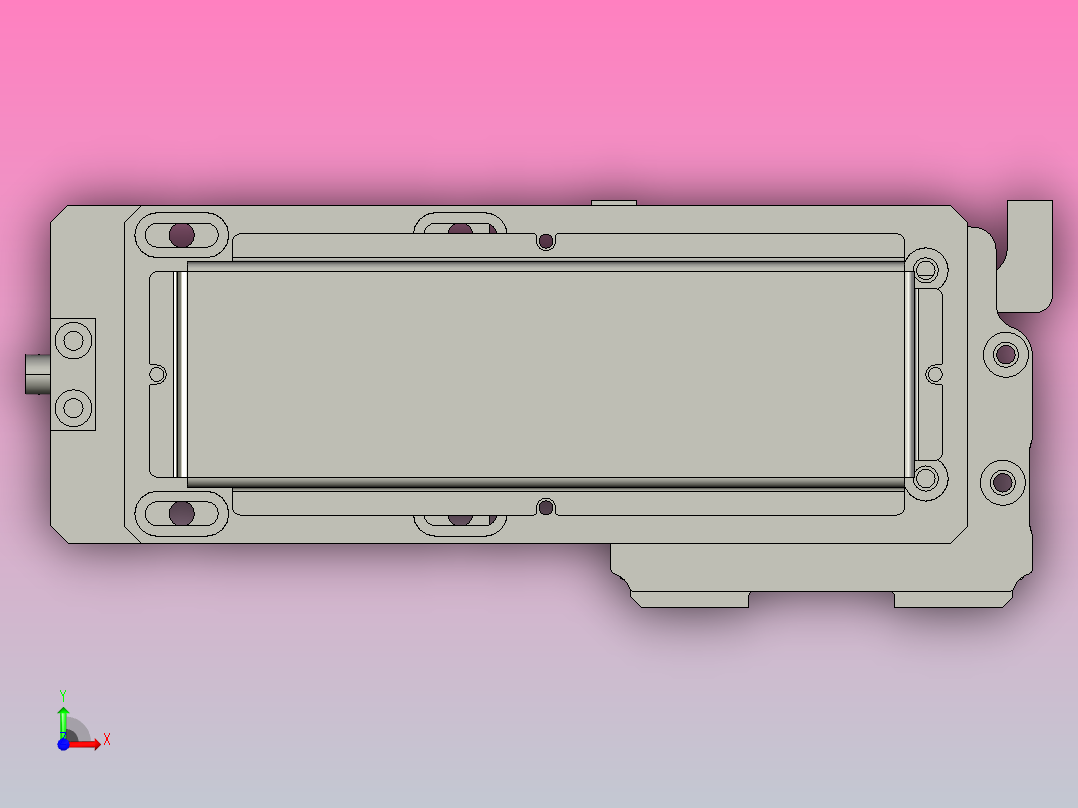 MT75BS半封闭丝杆滑台[MT75BS.L#.450.BR.P10.C3]前视图