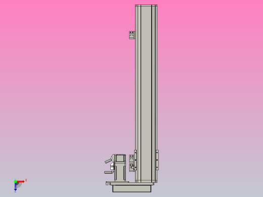 MT75BS半封闭丝杆滑台[MT75BS.L#.450.BR.P10.C3]俯视缩略图