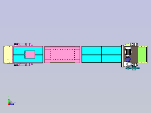 重负载提升设备设计左视缩略图