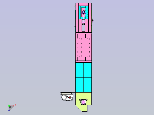 重负载提升设备设计俯视缩略图