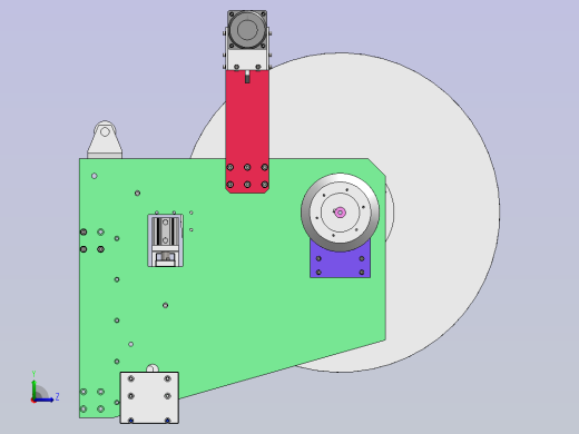 卷料收卷机构 1726683==wb70左视缩略图