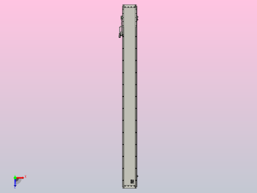 直驱直线电机轴TPA-LNP2-140-20C3-1-L1560-3-C-05-N3俯视缩略图