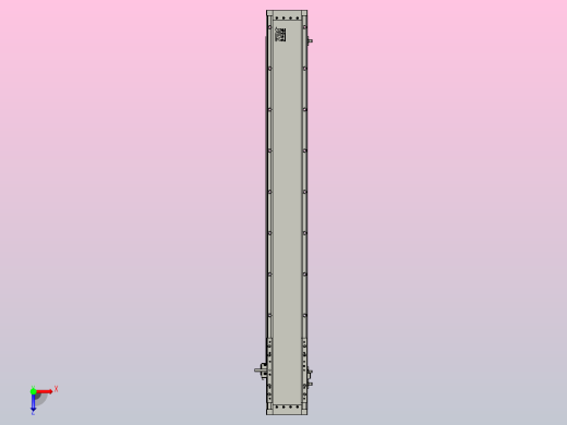 直驱直线电机轴TPA-LNP3-120-35C3-1-L900-3-C-10-N3俯视缩略图
