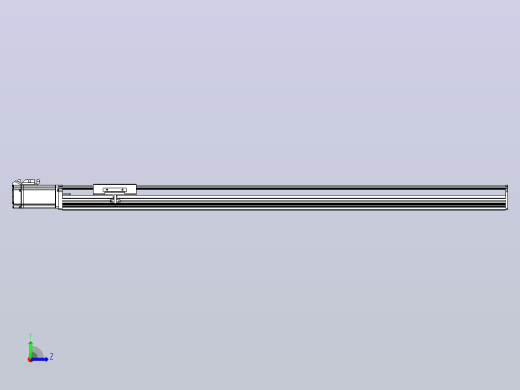 日规模组半封闭丝杆TPA-HNR-105D-1610C-L900-M-C-P40-N3左视缩略图