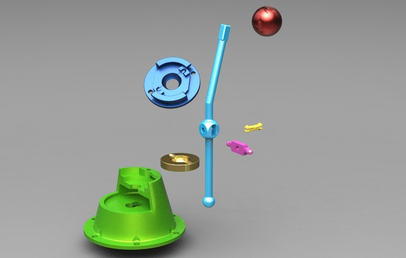 3D打印同步齿轮箱
