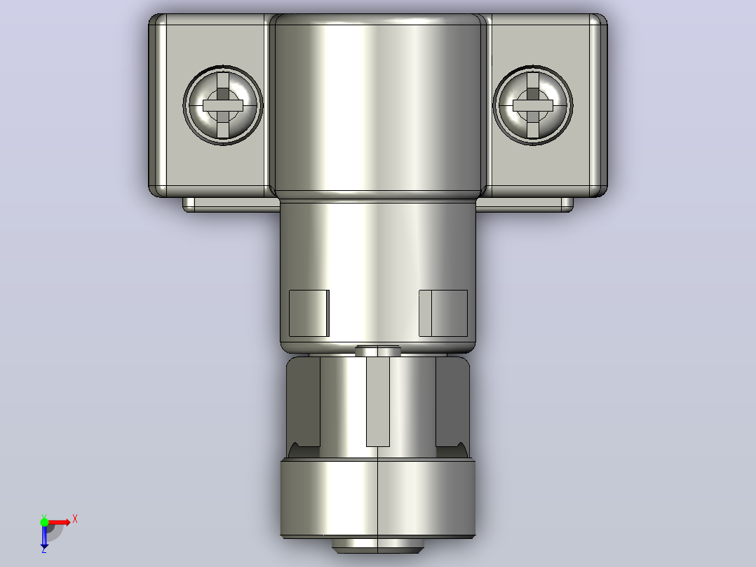 行程开关传感器TZ-3104俯视图