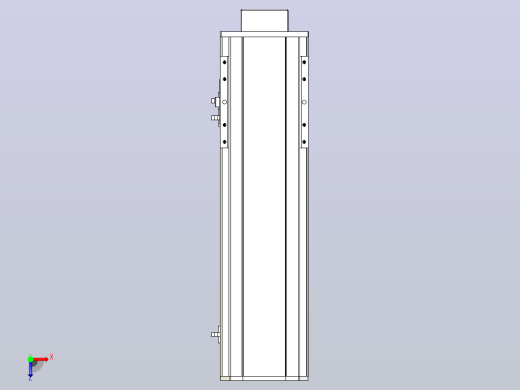 MTH14标准螺杆滑台[MTH14-L#-300-BM-P20-C3]俯视缩略图