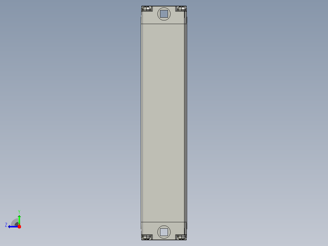 XTD0620安全光栅右视图