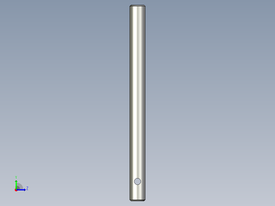 N-PIN-12-L150-C1调节圆棒左视图