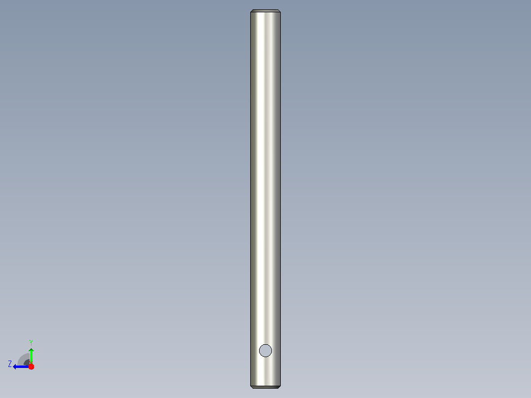 N-PIN-12-L150-C1调节圆棒右视图