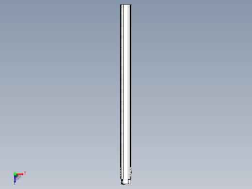 皮带直线轴半封闭可选导轨TPA-HNB-202D-140-L2900-RP-Y-P75-N3俯视缩略图