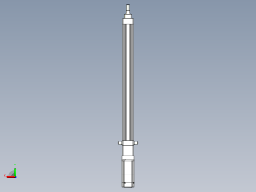 轻载电动缸TPA-ESR40-1210C-L450-M-TC-W-P40-C3后视缩略图