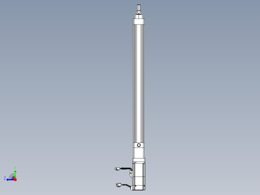 轻载电动缸TPA-ESR40-1210C-L450-M-TC-W-P40-C3右视缩略图