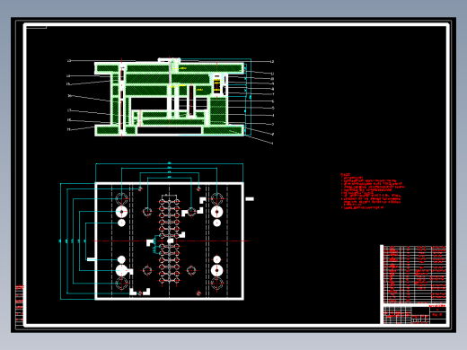 普通开关按钮模具设计