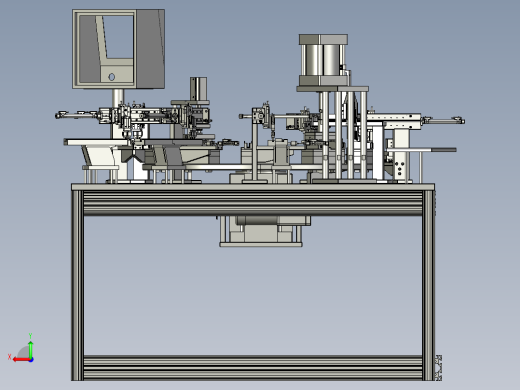 手机充电器插头组装机后视缩略图