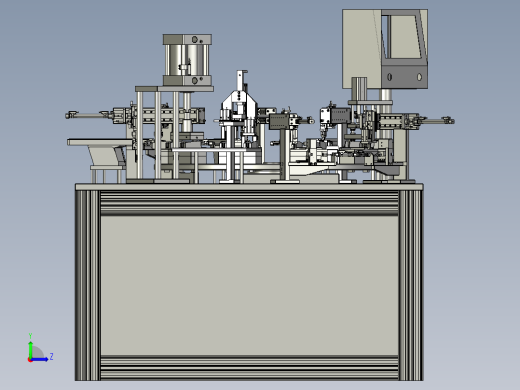 手机充电器插头组装机左视缩略图