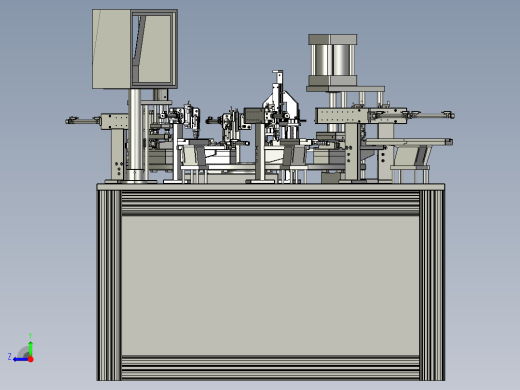 手机充电器插头组装机右视缩略图