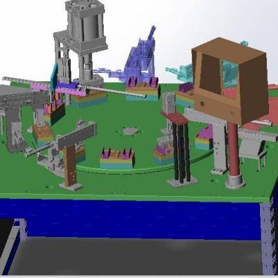 手机充电器插头组装机缩略图