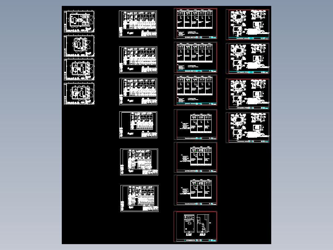 箱式变电站整套设计图