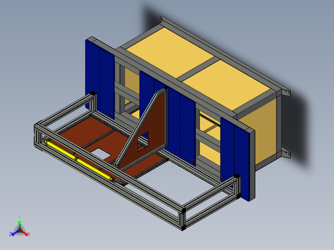 双工位机器人焊接工作站proe5.0可编辑