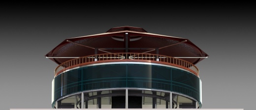 TERAS圆顶楼餐厅模型3D图纸 Solidworks设计缩略图