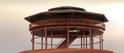TERAS圆顶楼餐厅模型3D图纸 Solidworks设计缩略图