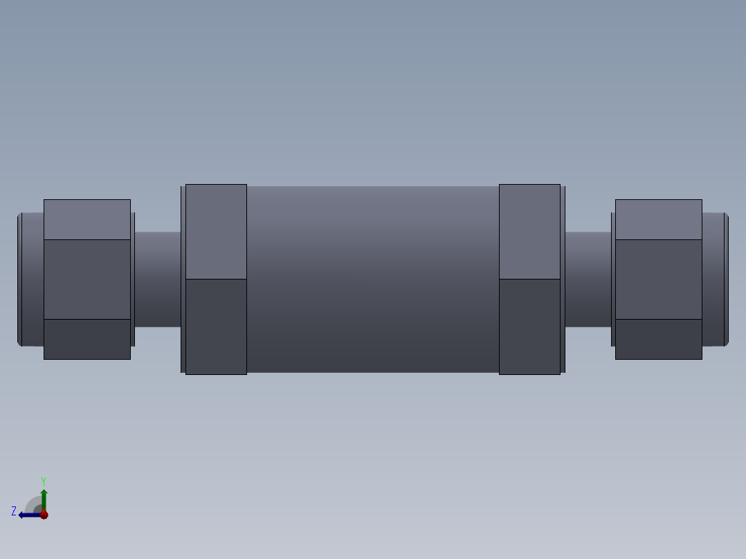 FITOKφ8单向阀右视图