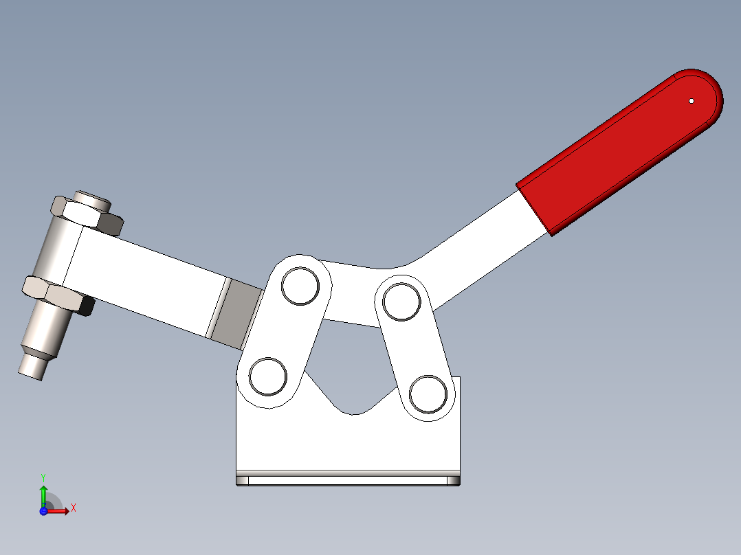 快速夹钳前视图