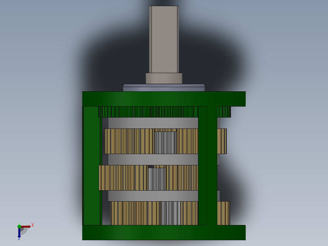 1_传动装置55俯视图