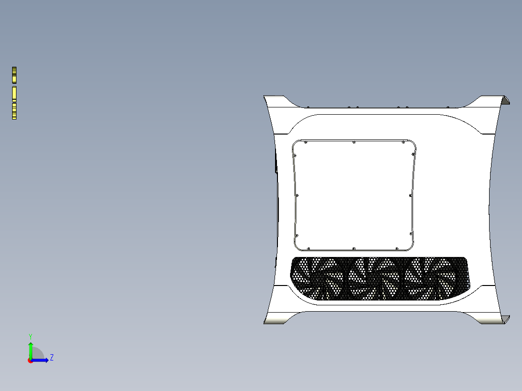 A10_超级电脑主机SW2011左视图