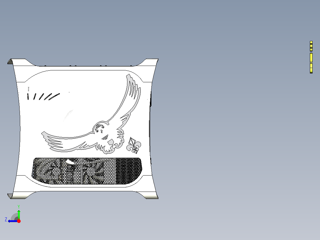 A10_超级电脑主机SW2011右视图