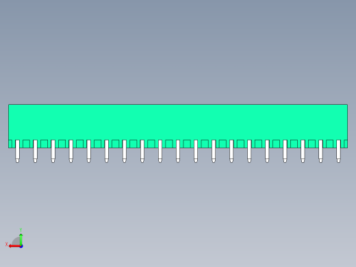 DEGSON 2EDG 系列 5.0mm 可插拔接线端子组-2EDGV-5.0-19P-14-00AH后视缩略图