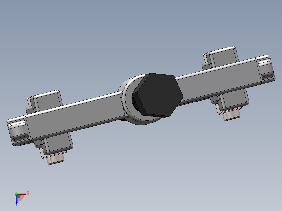 两爪拉马俯视图
