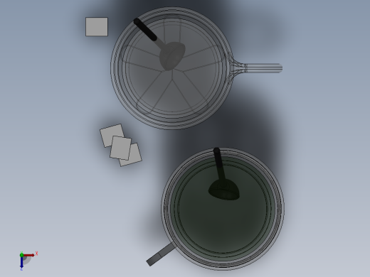 2杯茶俯视缩略图