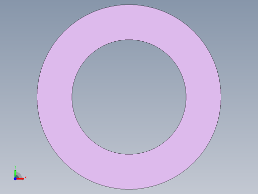 大壓縮量中荷重彈簧(扁線)(紫色)TY-3D多系列多零件图纸模型前视缩略图