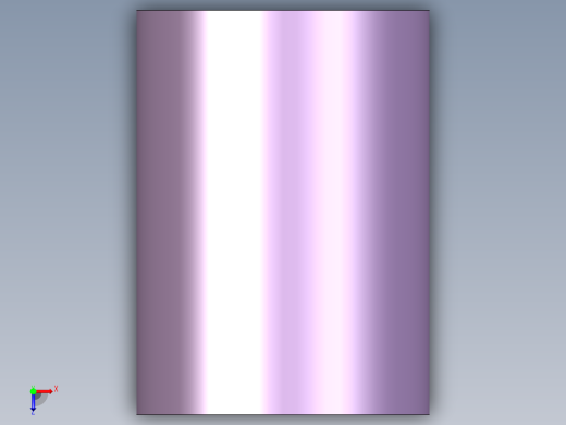 大壓縮量中荷重彈簧(扁線)(紫色)TY-3D多系列多零件图纸模型俯视缩略图